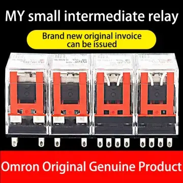 Relay Miniature Industrial Control Universal Relay MY2N-GS/MY4N-GS 6A-7A DC12V/DC24V/AC220V 8P/14P PCB35%~85% RH